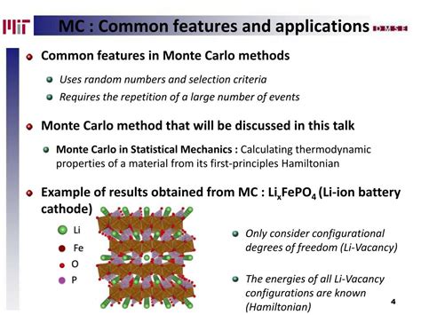 Ppt Monte Carlo Methods In Statistical Mechanics Powerpoint