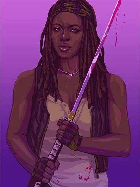 505 best images about Michonne Fan Art on Pinterest | Fan art, The ...