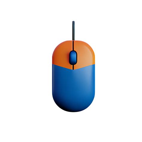 Mouse 3d Rendering Icon Illustration 28605809 Png