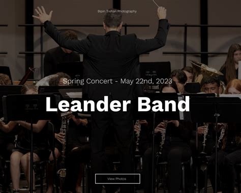 Photo Galleries – Leander Band