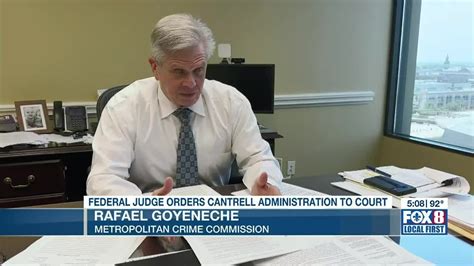 Federal Judge Orders Cantrell Administration To Explain Nopds Vappie