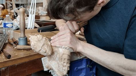 ATELIER SCULPTURE SUR BOIS De L ECOLE BOULLE Avec Vincent Martin De