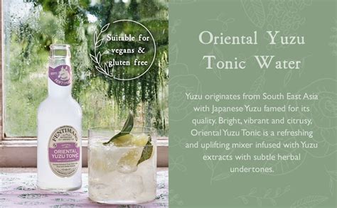 Fentimans Oriental Yuzu Tonic Ml X Bottles Flavor