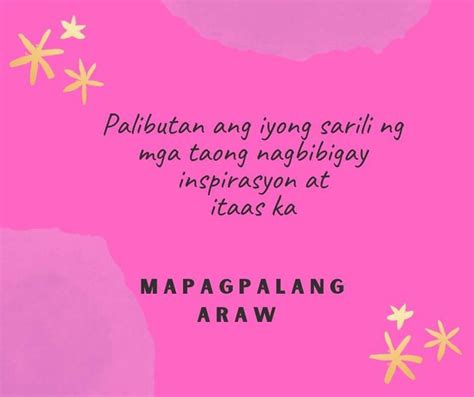 Tagalog Morning Quotes | Morning quotes, Tagalog quotes, Quotes