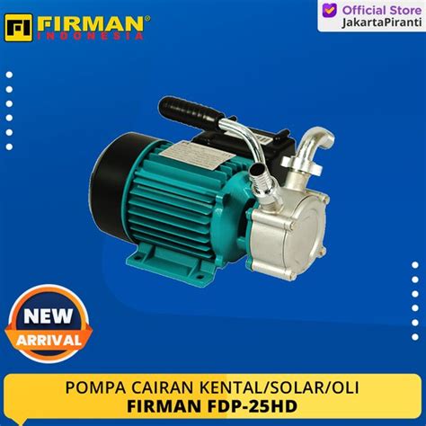 Jual Pompa Cairan Kental Firman Fdp Hd Pompa Solar Pompa Oli