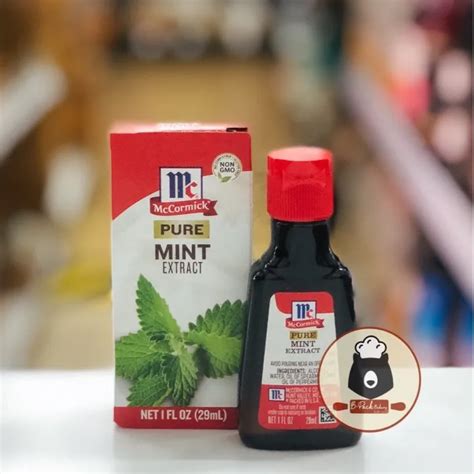 29ml เพียวมิ้นท์ เอ็กซ์แทรค Mccormick Pure Mint Extract 29ml