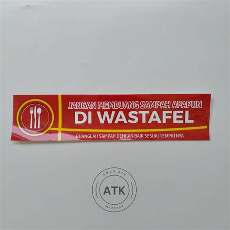 Harga Stiker Wastafel Terbaru Sep Biggo Indonesia