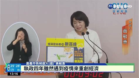 嘉市長政見會 李俊俋提老人福利黃敏惠打政績牌｜華視新聞 20221210 Youtube