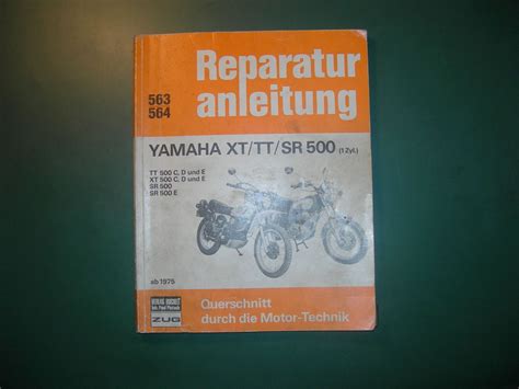 Reparaturanleitung Yamaha XT SR 500 Kaufen Auf Ricardo