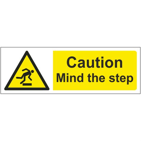 Mind the step sign | Warning Signs | Safety Signs and Notices