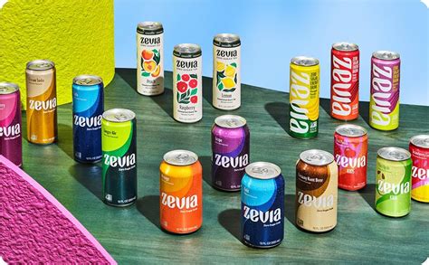 Amazon Zevia Zero Sugar Soda Rainbow Variety Pack 12 Oz Cans 24