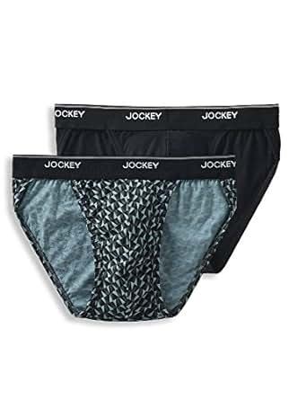 Jockey Men S Underwear Elance String Bikini 2 Pack At Amazon Mens