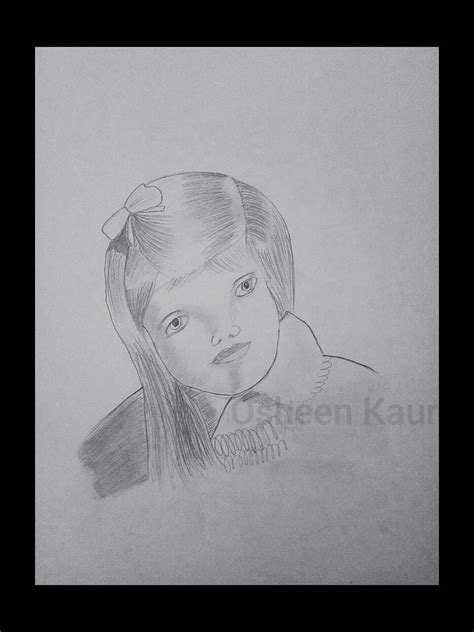 Baby girl sketch by OsheenKaur on DeviantArt