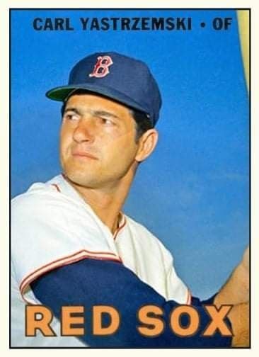 Pin By Blane Wood On Collecting Fun Baseball Cards Carl Yastrzemski