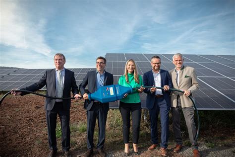 Neu In Betrieb Megawatt Solarpark In Bayern Egis Energie