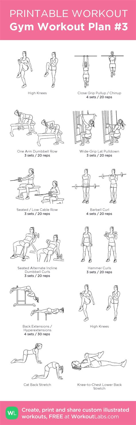 Effective Gym Workout Plan