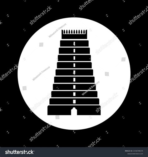 Rameshwaram Temple Vector Icon Golden Rameshwaram Stock Vector (Royalty ...