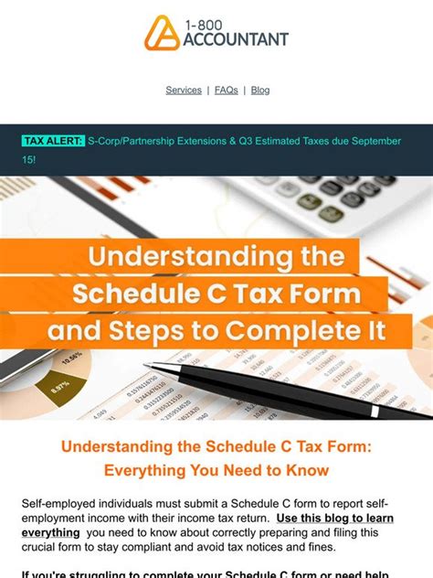 1-800Accountant: Master the Schedule C Tax Form Now! | Milled