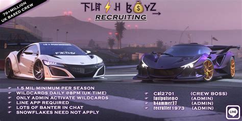 下꒒ꍏ⚡ꃅ ɮ💰ʏz͢ Members From All Over The World Are Looking For 2 Racers To Fill Crew And 2 More