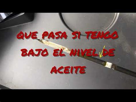 Se Puede Circular Con Nivel De Aceite Bajo Actualizado Diciembre