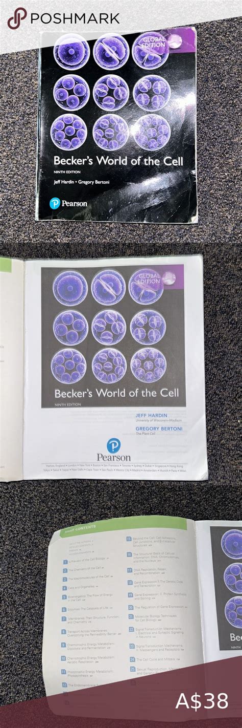 Pearson Beckers World Of The Cell Th Global Edition Hardin J