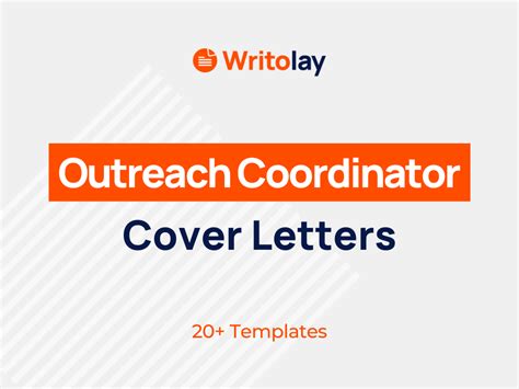 Outreach Coordinator Cover Letter Example Templates Writolay