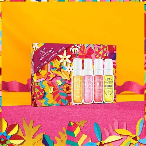 Cheirosa Travel Perfume Set - 4-Piece Gift Set - Sol de Janeiro