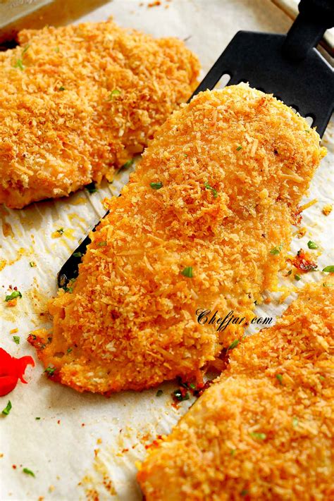 Crispy Oven Baked Chicken Fillet - Chefjar