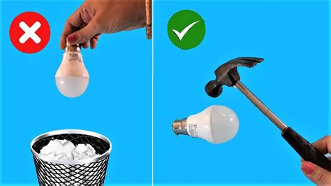 5 Awesome Use Of Waste Led Bulbs Youtube