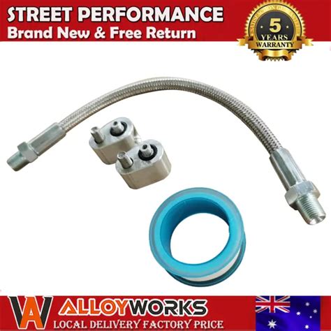 Stainless Steel Throttle Body Bypass Coolant Crossover Kits For Holden