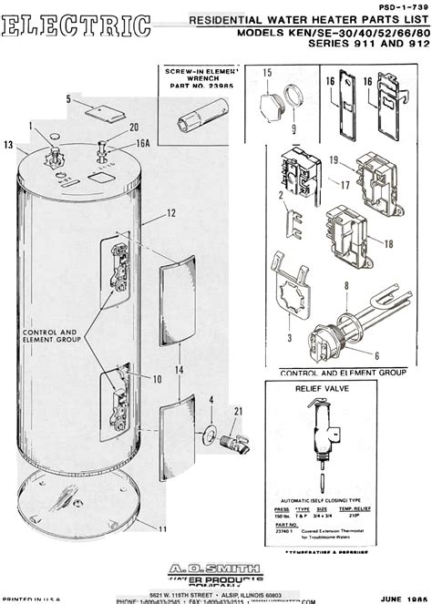 Ao Smith Water Heater Kense 40 User Guide