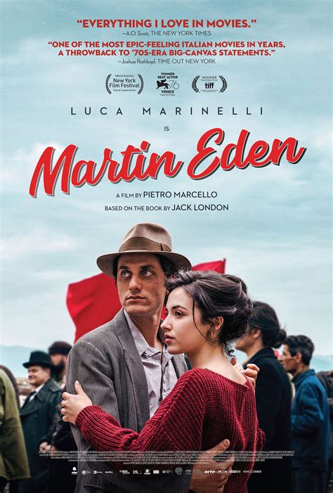 New US Trailer for Italian Romance 'Martin Eden' with Luca Marinelli ...