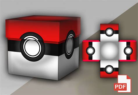 Pokeball Papercraft Templates