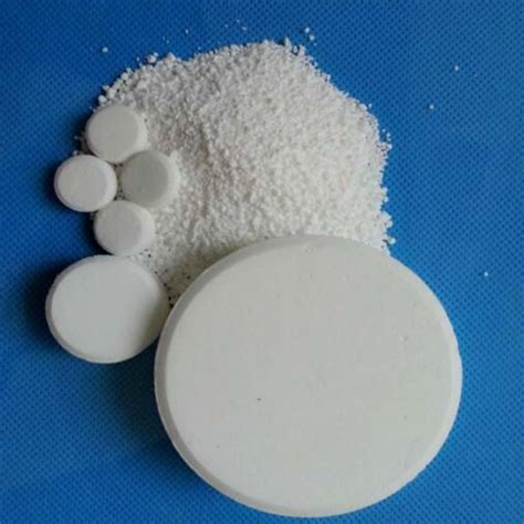 Chlorine Disinfectant 10 Tablets Food Grade Stabilized Disinfection In