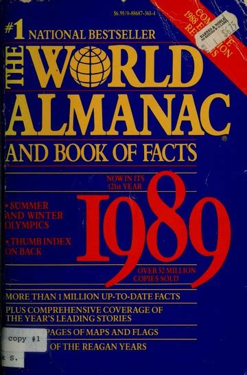 The World almanac and book of facts, 1989 : created for the World ...