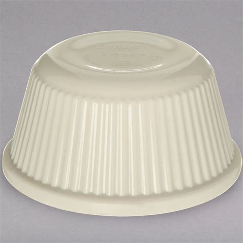 Carlisle 3 Oz Bone Fluted Melamine Ramekin 48 Case