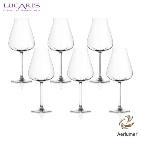 Lucaris Desire Robust Red 24 Oz 700 ML Set Of 6 World Class