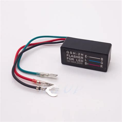 1 Pcs Dc 12v 240w 3 Pin Turn Signal Flasher Relay For Motorcycle Atv