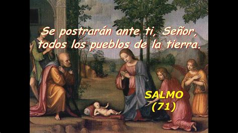 Se Postraran Ante Ti SeÑor Todos Los Pueblos Salmo 71 Youtube