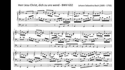 Johann Sebastian Bach Orgelb Chlein Herr Jesu Christ Dich Zu Uns