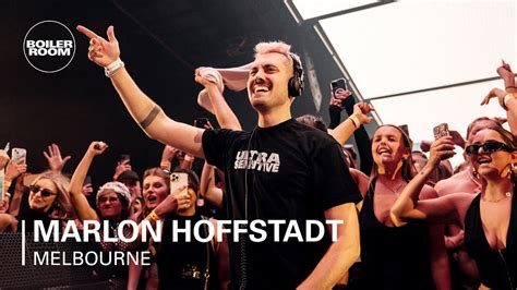 Marlon Hoffstadt Boiler Room Melbourne Youtube