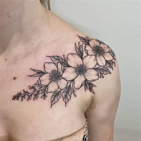 Details Flower Shoulder Tattoo Tumblr Super Hot In Cdgdbentre