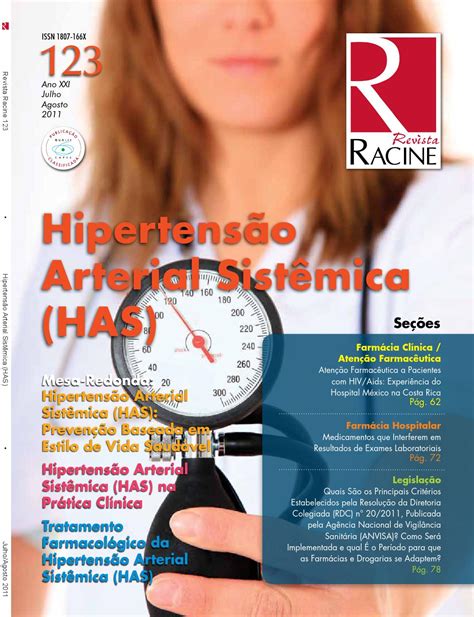 Revista Racine Edição 123 Hipertensão Arterial Sistêmica Has By