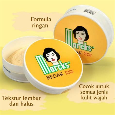 Jual Marcks Classic Beauty Powder 40gr Bedak Tabur Shopee Indonesia