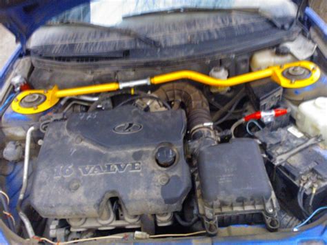 Передняя распорка — Lada Приора Купе, 1,6 л, 2013 года | тюнинг | DRIVE2