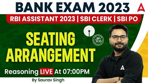 Bank Exam 2023 Rbi Assistant 2023 Sbi Clerk Sbi Po Seating