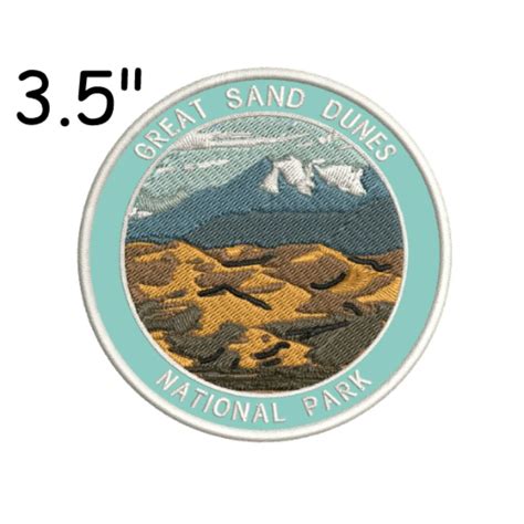 Great Sand Dunes National Park Patch Embroidered Iron Onsew On