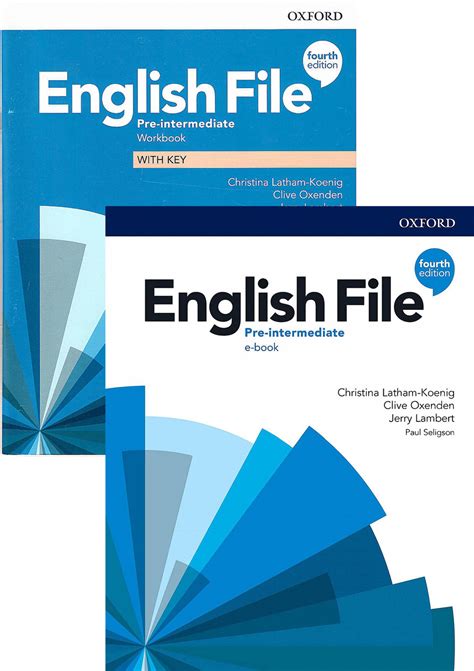 English File Pre Intermediate Комплект 4th edition ID 1789421265