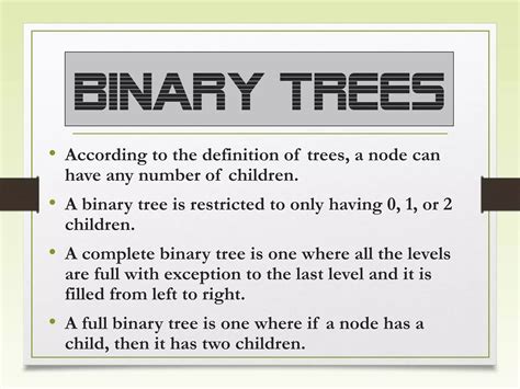 BINARY TREE | PPT