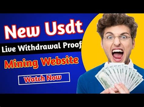 New Usdt Mining Site Today Usdt Mining Website Today Usdt Earning